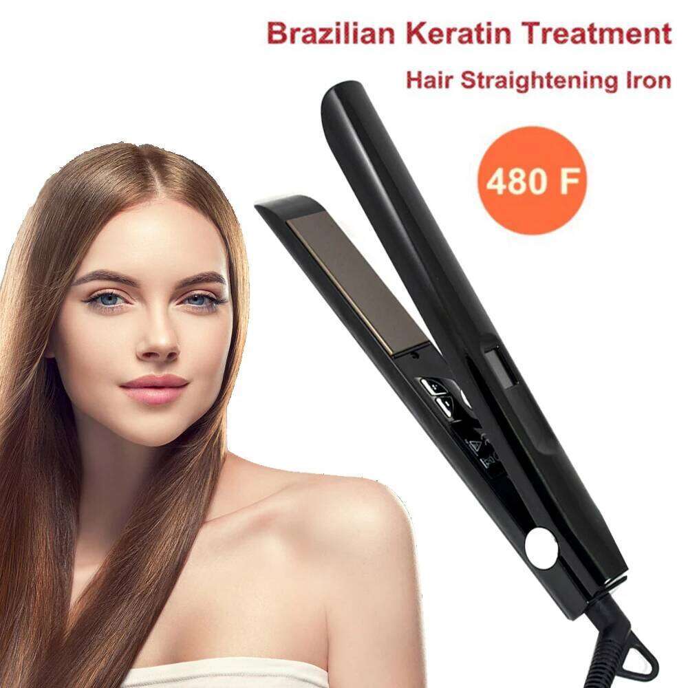 Salon Flat Iron MCH Keratin Treatment Professional Hair Straightener Fast Heating High Temperature Irons