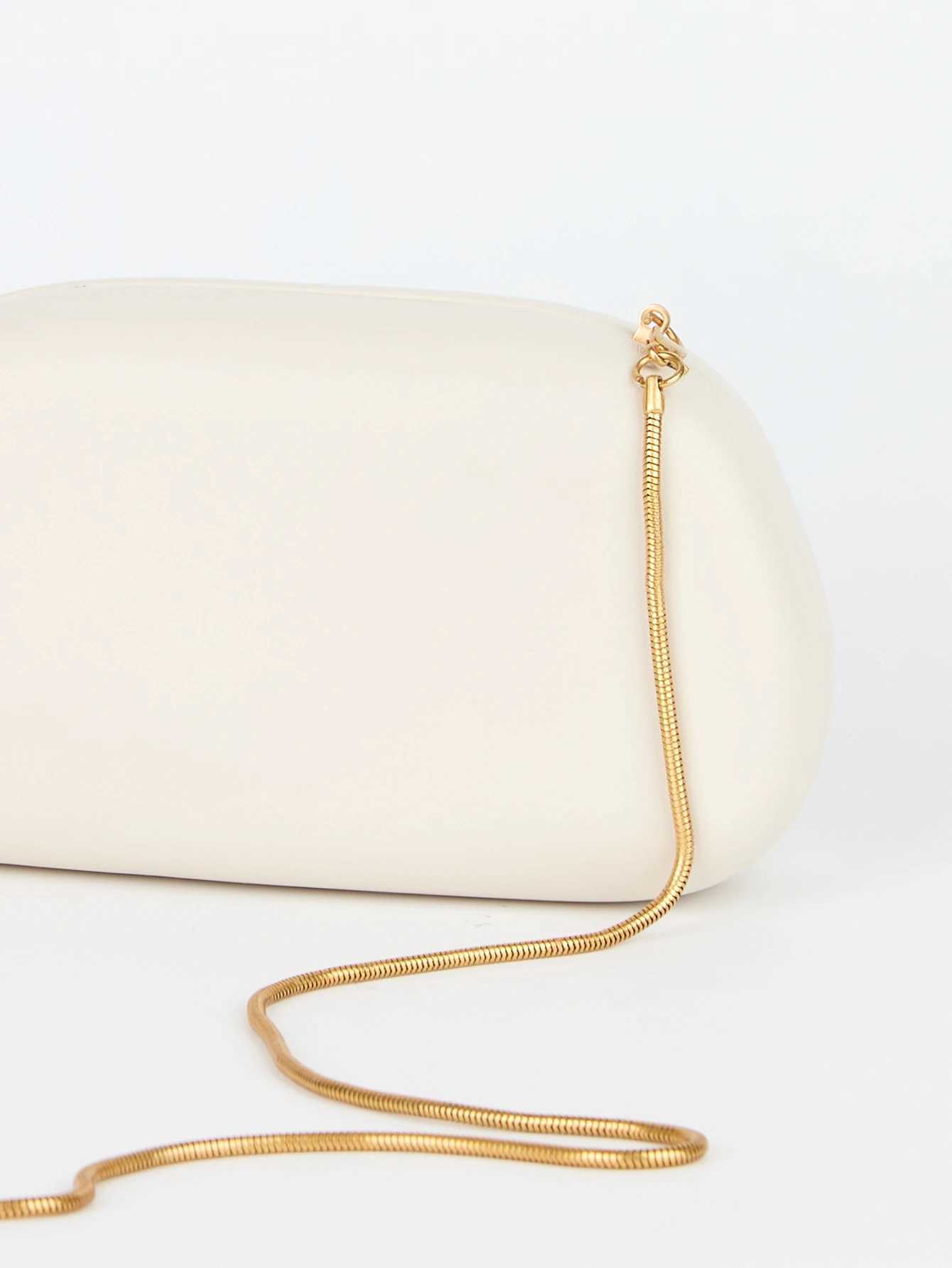 Gold fastening Box Clutch Bag for women evening wedding party cute purse bag handbag dark red ivory color 2024 winter new W250602