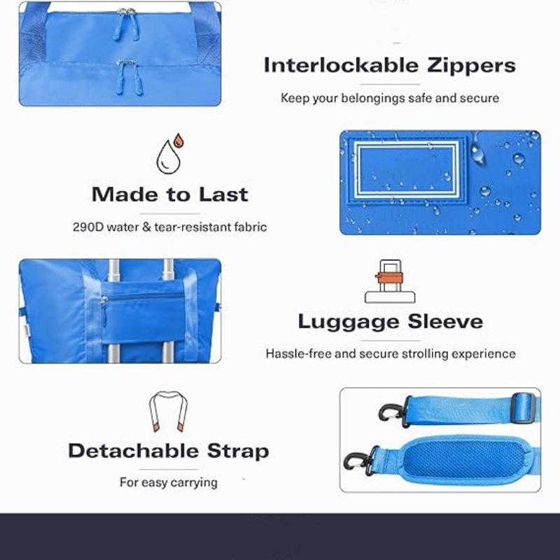 2025 New Hot-Selling Multifunctional Gym Expandable Large Capacity Travel Bag, Sports Handbag