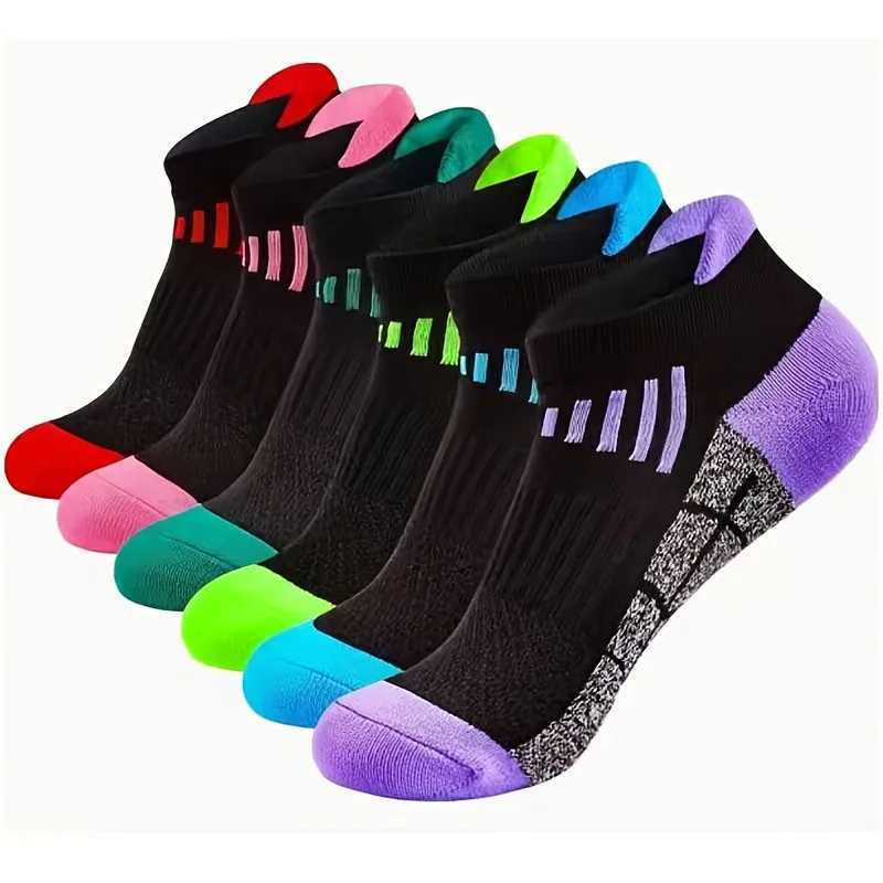 6 pairs of Womens Summer Casual Sports Tyre Socks T250602