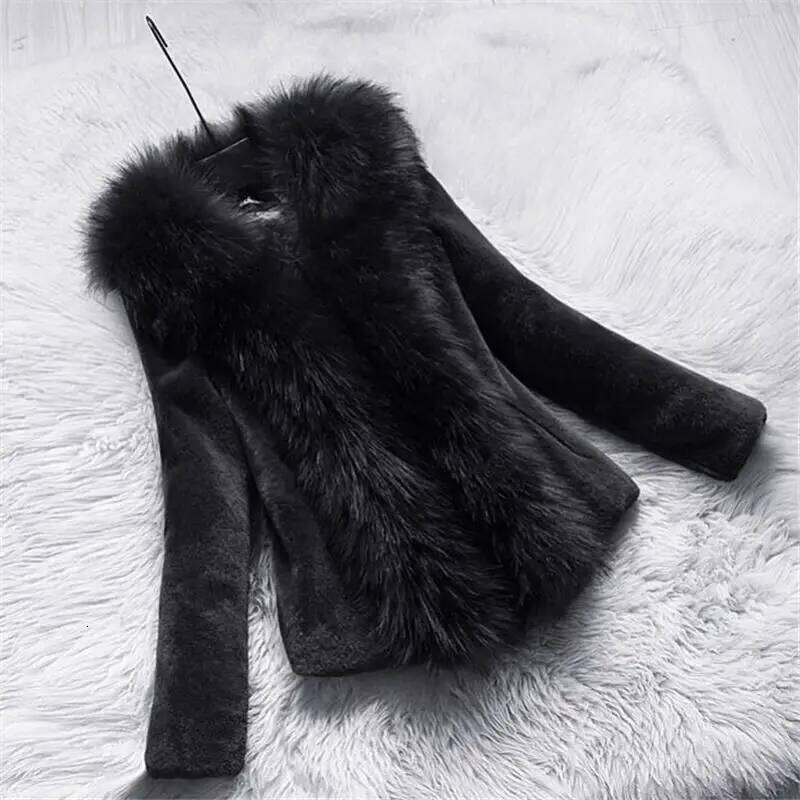 Natural Rabbit Coat Women Winter Jacket Real Leather And Fur Promotion Clothing Female On Offer