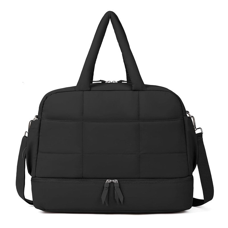 New Duffel Tote Down Handbag Travel with Wet Pocket Gym Bag