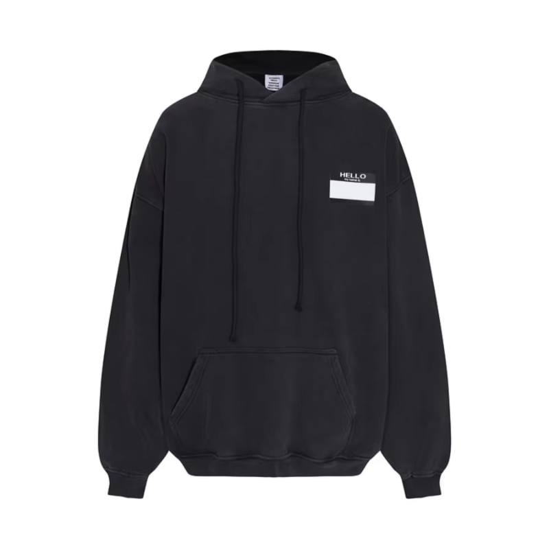 25ss Printed Oversized Hoodie Men Women Streetwear Hooded Sweatshirts