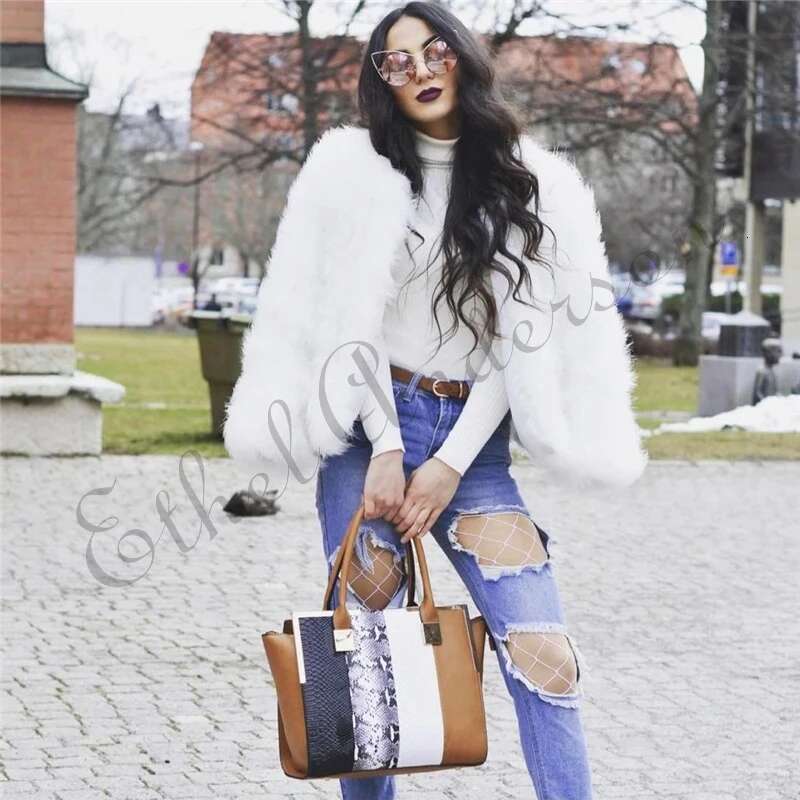 New Season's 100% Fluffy Feather Fever Jackets Handmade Knitted Genuine Ostrich Coat Women Retail Natural Fur Jacket