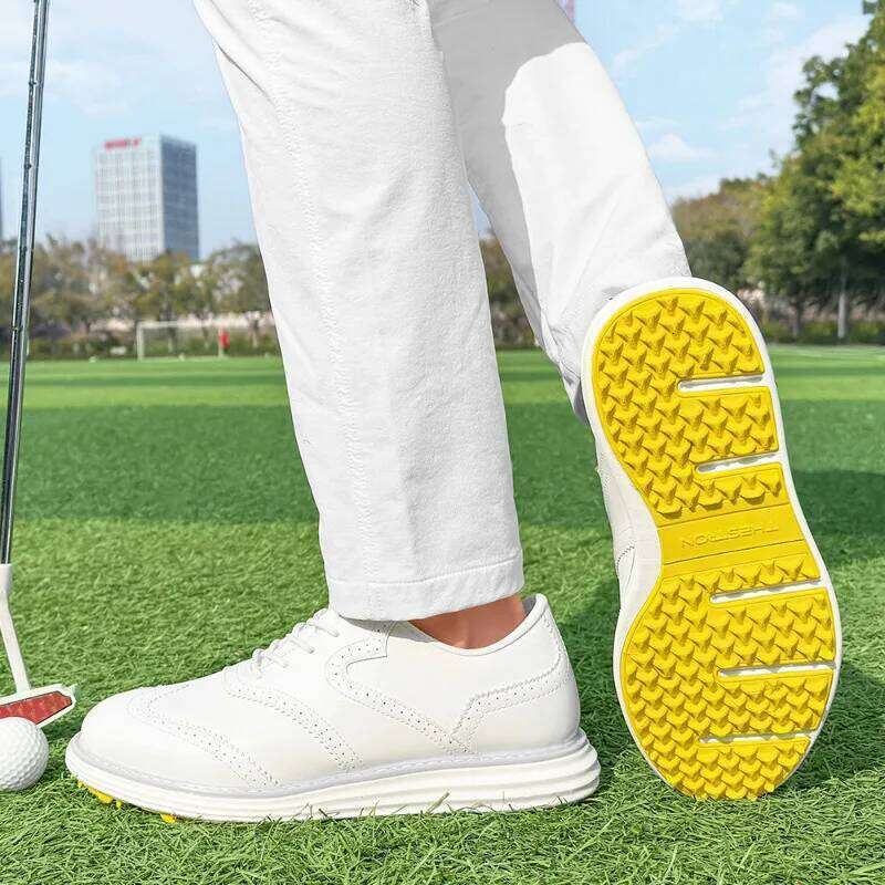 Professional Men Golf Shoes Anti Slip Male Golfers Sneakers Golfing Footwears Size 39-48