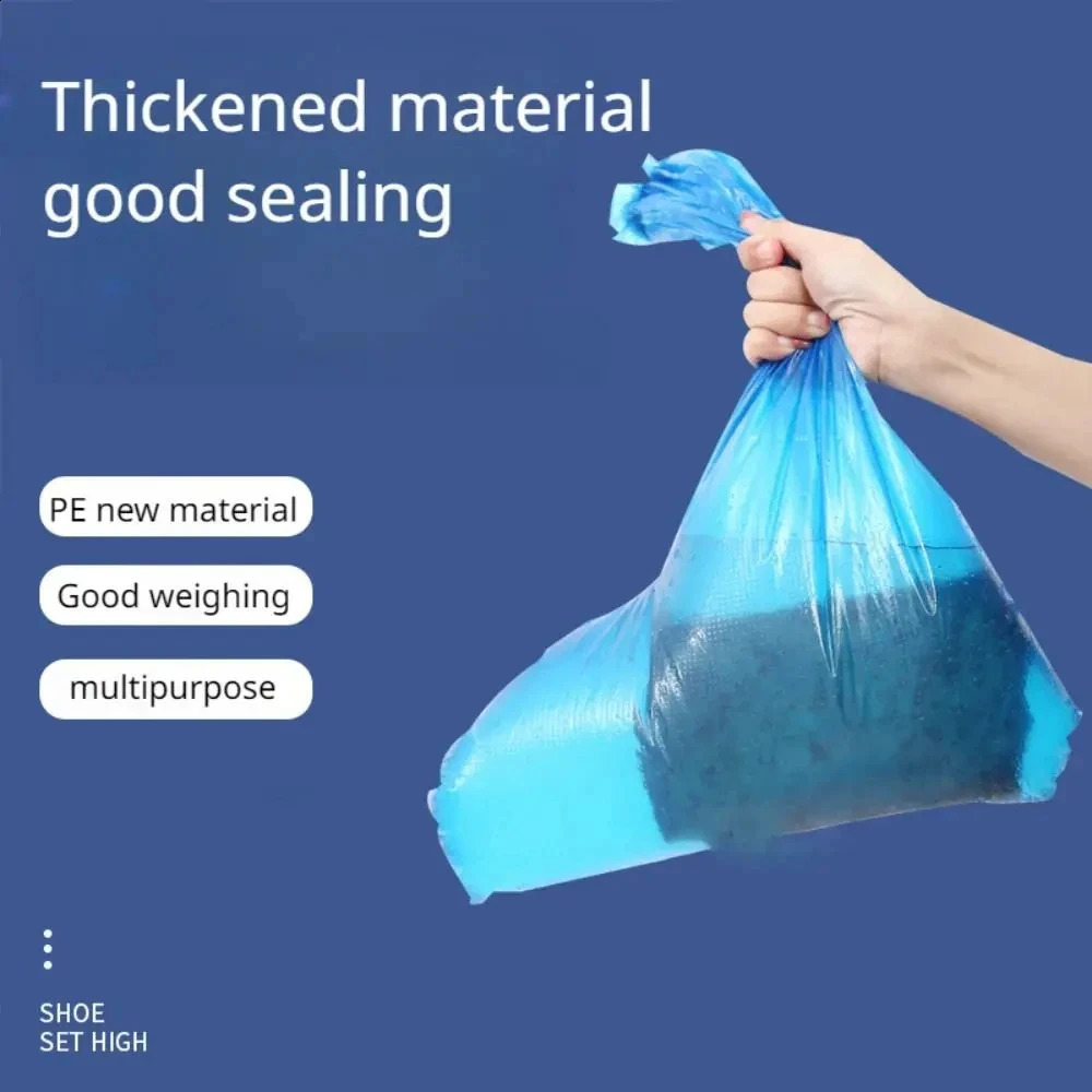 10PCS Rainy disposable shoe covers transparent plastic outdoor thick wearresistant waterproof isolation foot 250528