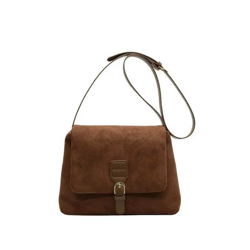 Fashionable Niche Womens Crossbody Bag Versatile Shoulder Bag Vintage Messenger Bag New Arrival 2024 Quality Texture W250602