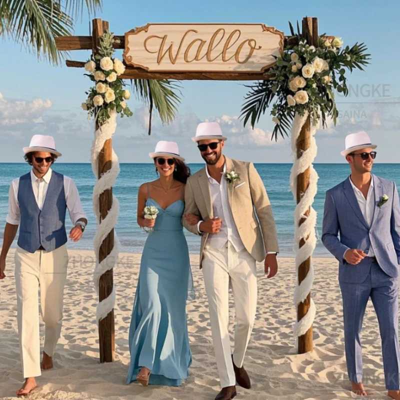 58/60cm Wedding Straw Fedora Hat for Men Women Trilby Hat Short Brim Panama Hat Beach Havana Party Favors Big Head Gentleman Cap W250602