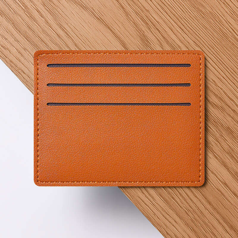 Ultra-thin Small One-piece Multi-card Slot Compact Bank Case Simple Mini Coin Purse Portable ID Card Holder