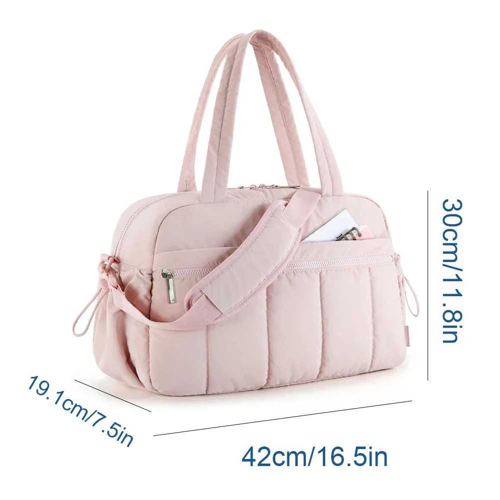 Large Capacity Yoga Gym Bag for Women Travel Duffel Bag Waterproof Swimming Sports Bags Outdoor Travel Luggage Airport Cabin Bag XJ250603