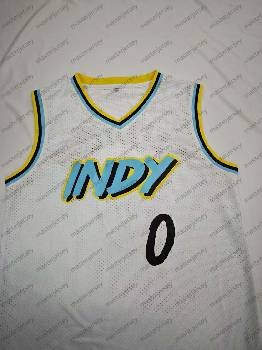 0 Haliburton 2025 Basketball Jerseys Johnson Mathurin Bradley Bryant Freeman Custom Jersey Sweatshirt - Embroidered