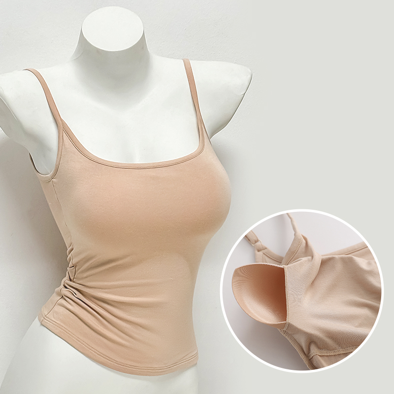 Summer Modal Women's Tanks One-piece Underwear Can Be Worn Outside Female Outward Expanding Suspenders