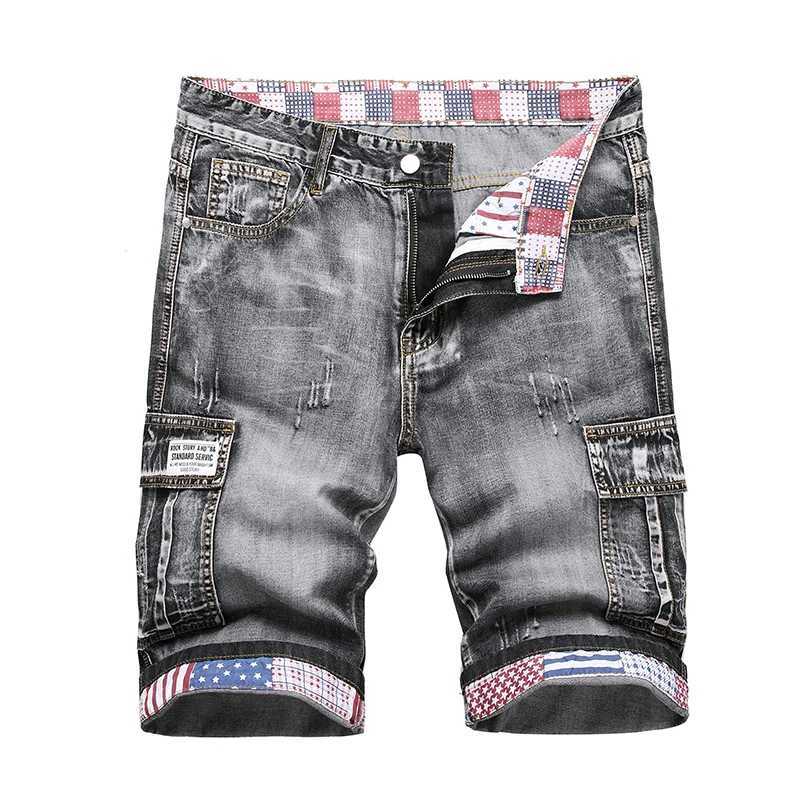 2024 Summer New Mens Short Jeans Brand Clothing Bermuda Cotton Shorts Men Streetwear Breathable Casual Denim Shorts T250603