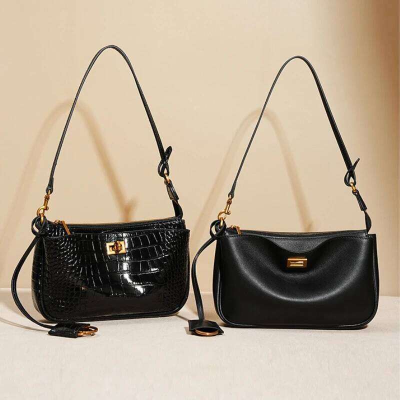 New Brand Bags, High-end Handbags, Fashion Women's Crossbody Shoulder Bags Cow Leather