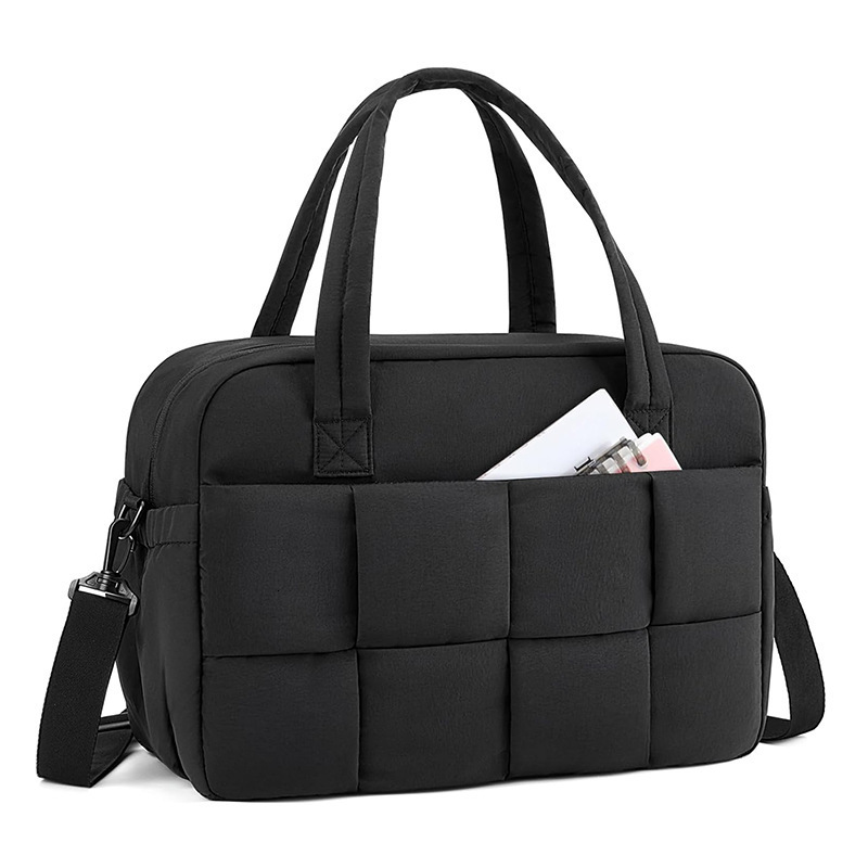 New Women's Fitness Down Tote with Laptop Compartment Travel Duffel Bag
