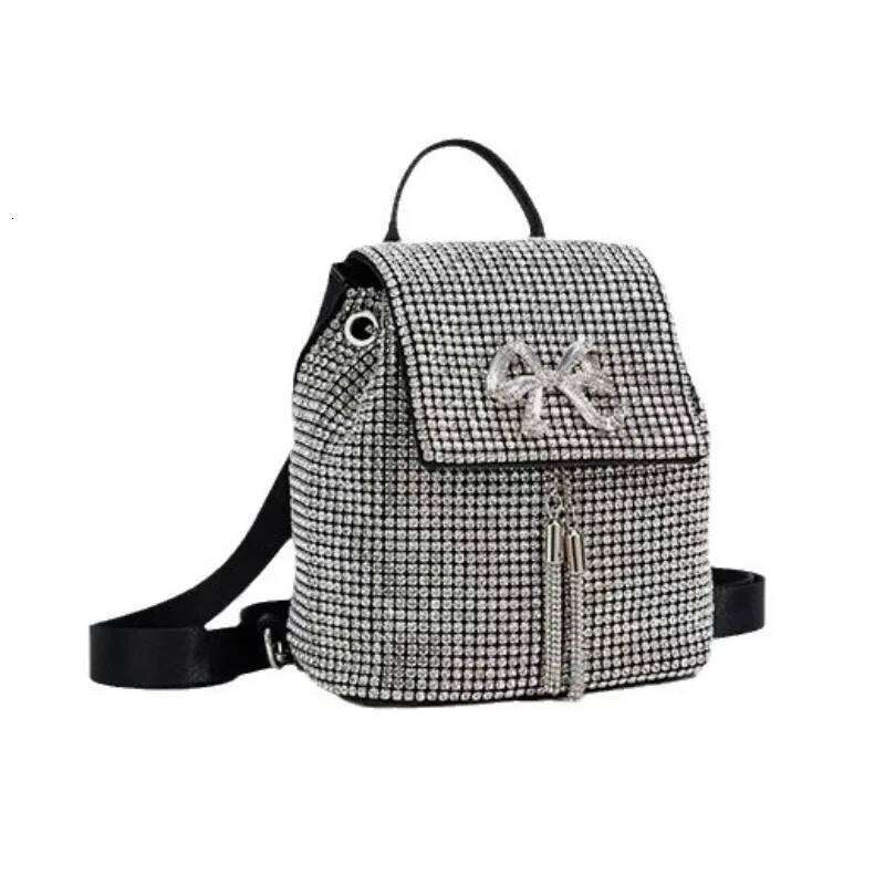Rhinestone Pearl Sparkly Evening Bag Women Elegant Stage Performance Purse Glamorous Party Shoulder Crossbody Messenger Clutch