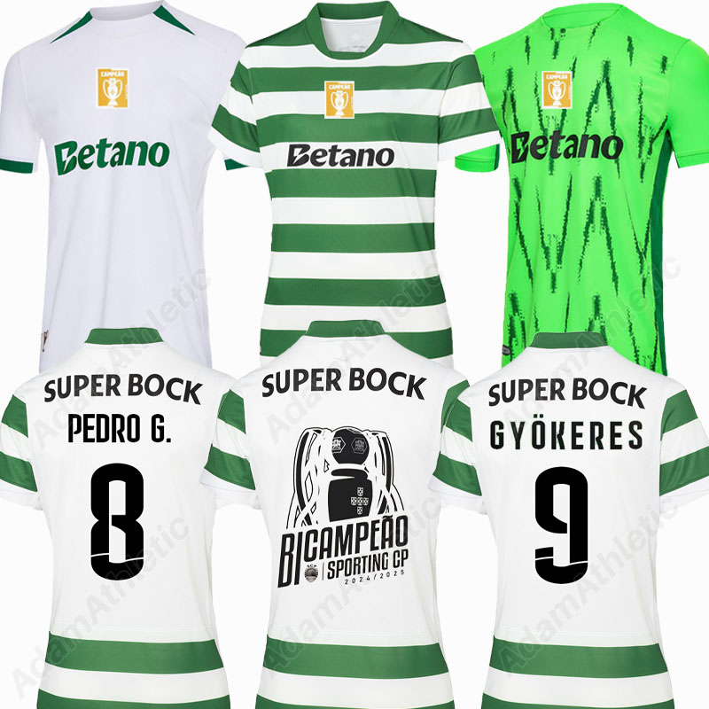 Lisbon jerseys 25 26 GYOKERES PEDRO G. football shirts 2025 Goncalo-Inacio Ousmane-Diomande Morten-Hjulmand soccer jersey kids kit player version