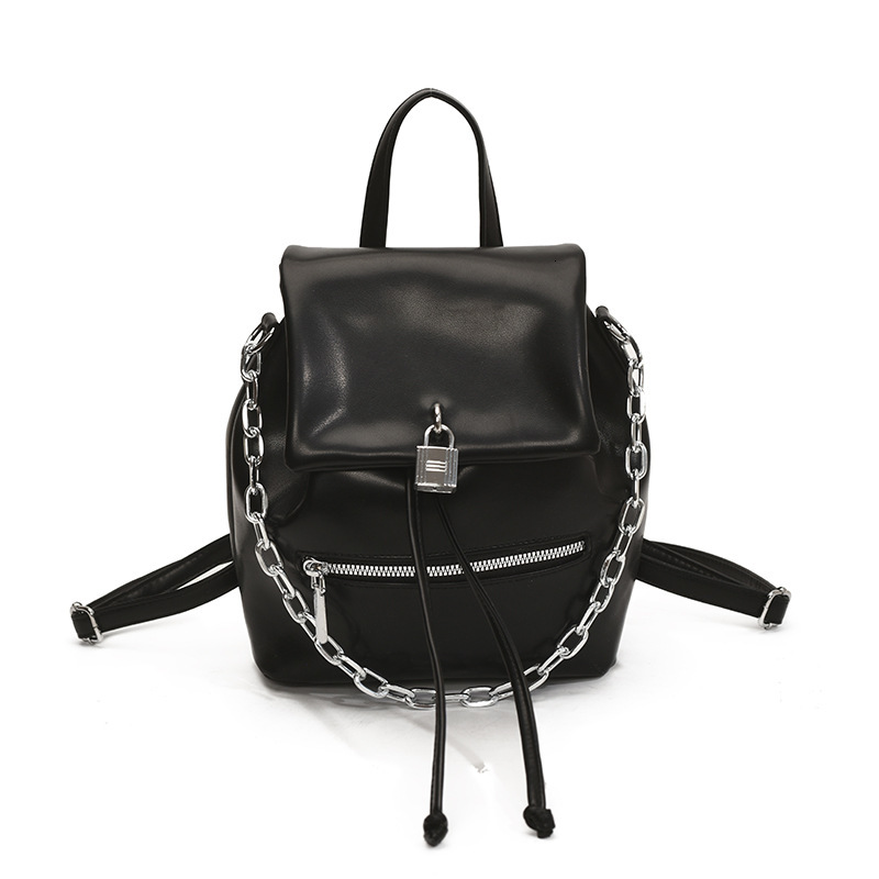 designer 2025 New Fashion Simple Trendy Small Backpack for Women casual bag Fashion Chain Solid Color Lightweight Outdoor Double Shoulder Bag for Wome