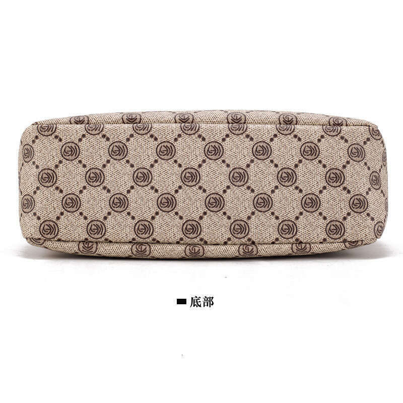 Autumn Summer Crossbody Middle-aged Fashion Retro Shoulder Old Pattern Women's Bag, 2025 New Style, Unique and Elegant Clothing