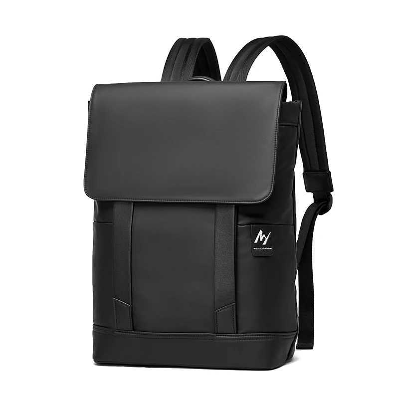 Travel Backpack Men Business Backpack School Waterproof Bag Large Capacity Leather Backpack Casual PVC Bag For Managers TeenagersW250603