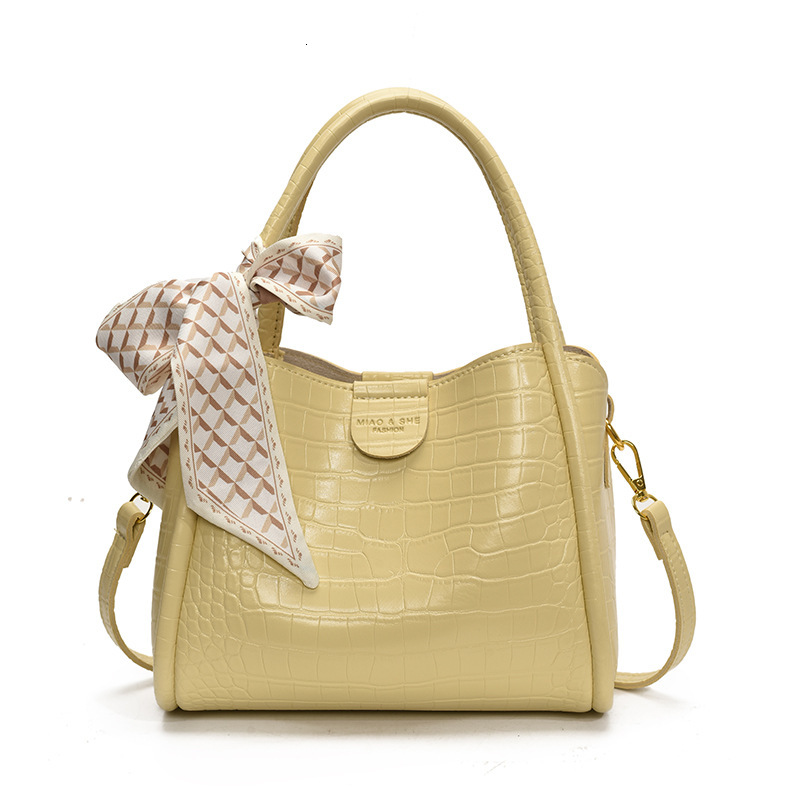 designer High-end Stone Pattern Handbag Bucket Bag for Women 2025 New Niche Commuter Versatile Casual Shoulder Crossbody Bag