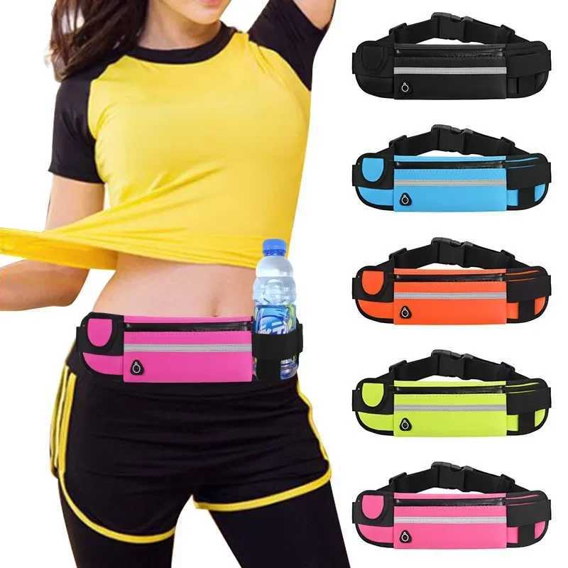 Sports Waist Pack Women Men Running Belt Waist Bag Waterproof Wallet Men Pouch Belt Portable Phone Holder Phone Bag W250604