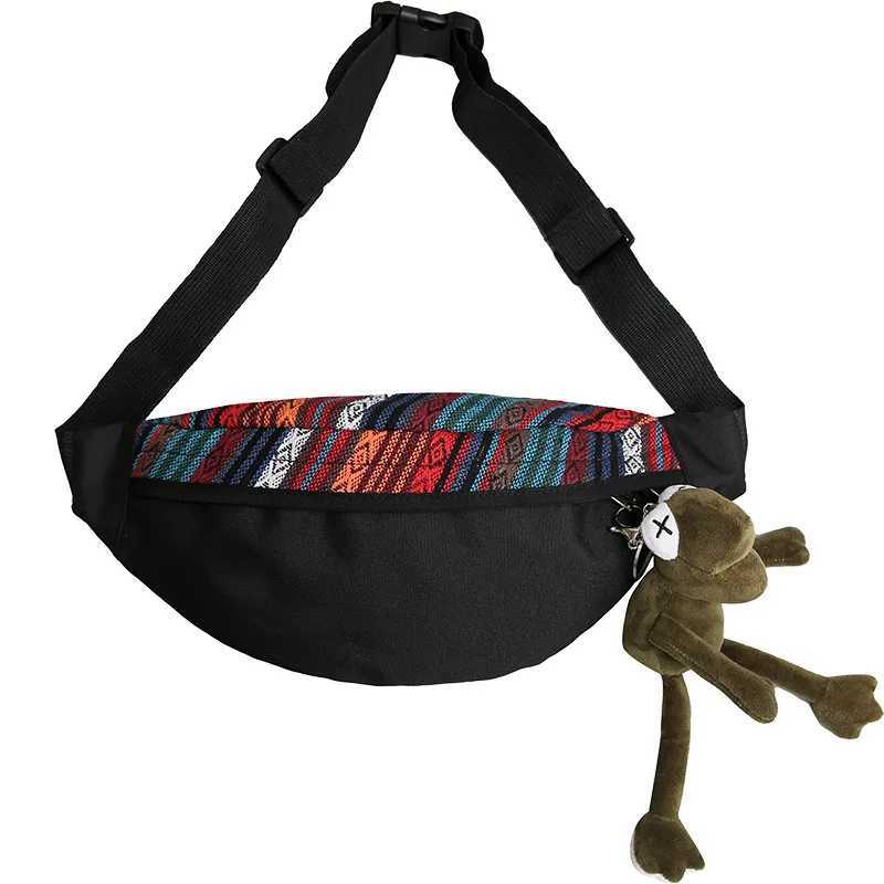 2025 Spring Ethnic Style Outdoor Multifunction Waterproof Chest Bag Men Women Hip Hop Sport Waist Bag Vintage Casual Fanny Pack W250604