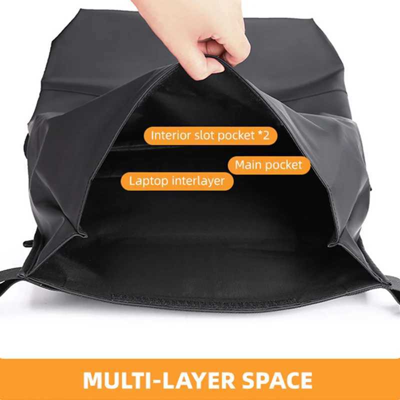 Hiking Rolled Top Backpack Travel Duffel Bag Outdoor Climbing Camping Sport Fitness Rucksack Casual Weekend Luggage Schoolbag W250603