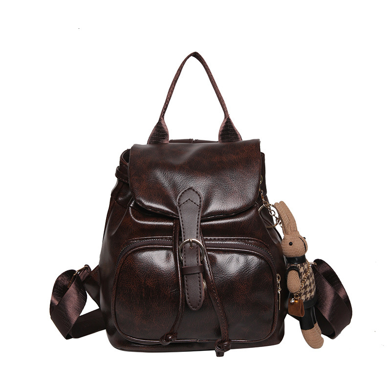 Free Shipping Fashion Cover-style Backpack Designer Bag For Women, Simple Single-shoulder Large Capacity Trendy Outdoors And Beautiful Travel Backpack