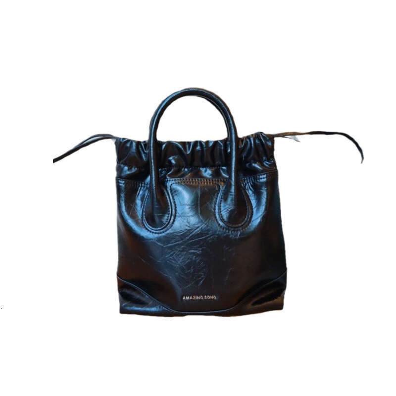 Women's Bags Designer Women's Bags Designer Amazing Song New Small Shoulder Genuine Leather Sequin Pearl Crossbody AS Handheld Bucket Bag