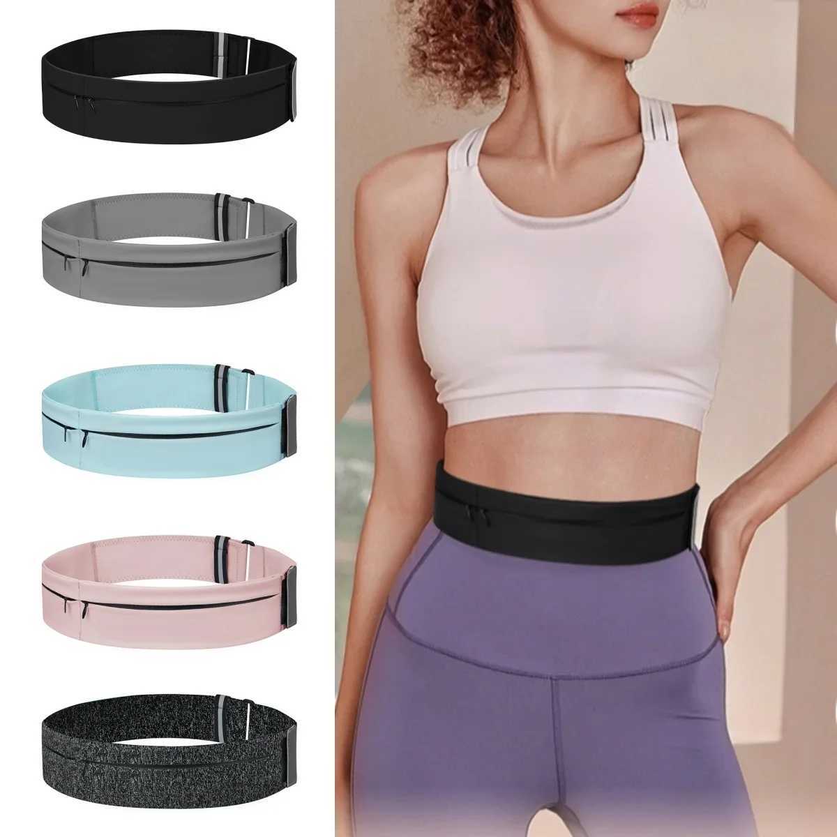 Running Waist Bag Women Sports Fanny Pack Men Belt bag Phone Gym Bag Water Hydration Backpack Running Accessories W250604