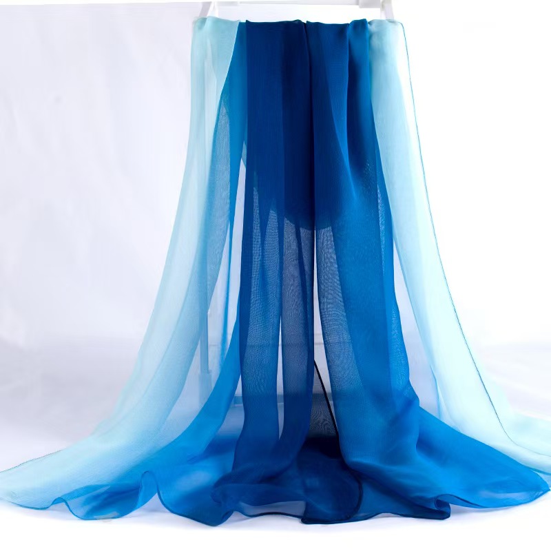 T880 scarf body scarf female spring and autumn color thin long super large scarf summer shawl sunscreen dance scarf female