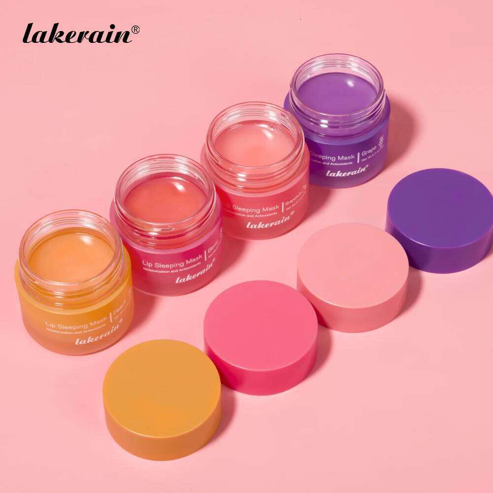 free shipping 20g Moisturizing Mask Night Sleeping Lips Maintenance Fades Lines Relieves Lipitis Lip Care Products
