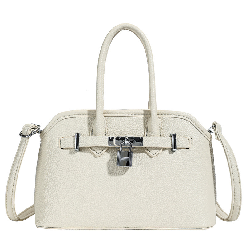 designer Elegant Socialite Fresh Style Women's Shell Bag 2025 New Fashion Versatile Handbag Shoulder Crossbody Bag Light Luxury Niche