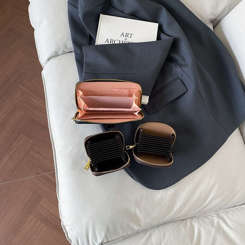 2025 New Three-Piece Gift Set Card Holder Box Three Sizes Multifunctional Women's Wallet