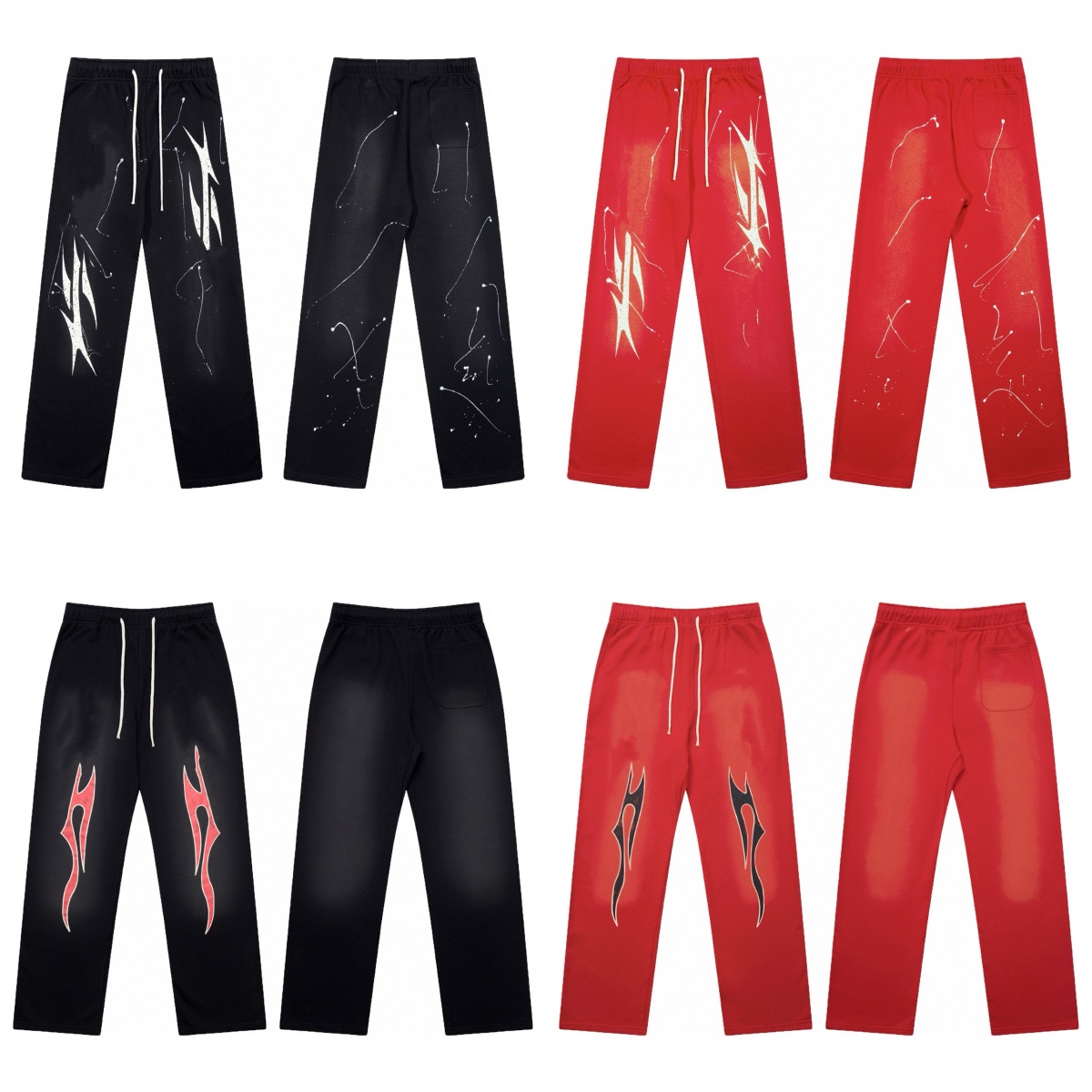 sweatpants pants Designer baggy sweatpants Fashion men women sweat pants joggers pants cotton track pants casual HIP HOP highstreet pants set Streetwear pants 2025