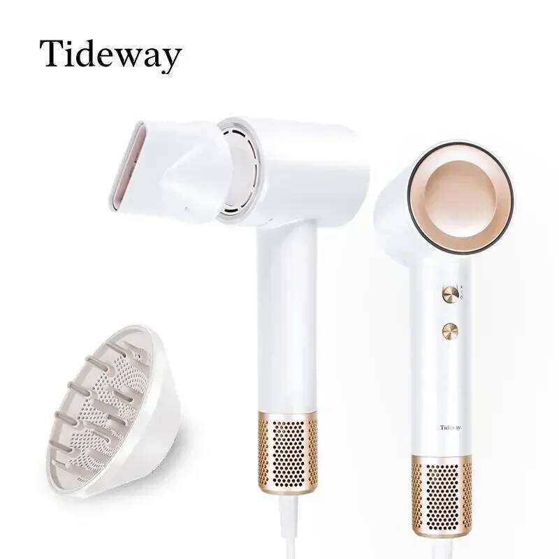Tideway High-Speed Hair Dryer PRO M01 Brushless Motor & Ionic Technology 4 Temperature Settings Thermo Control