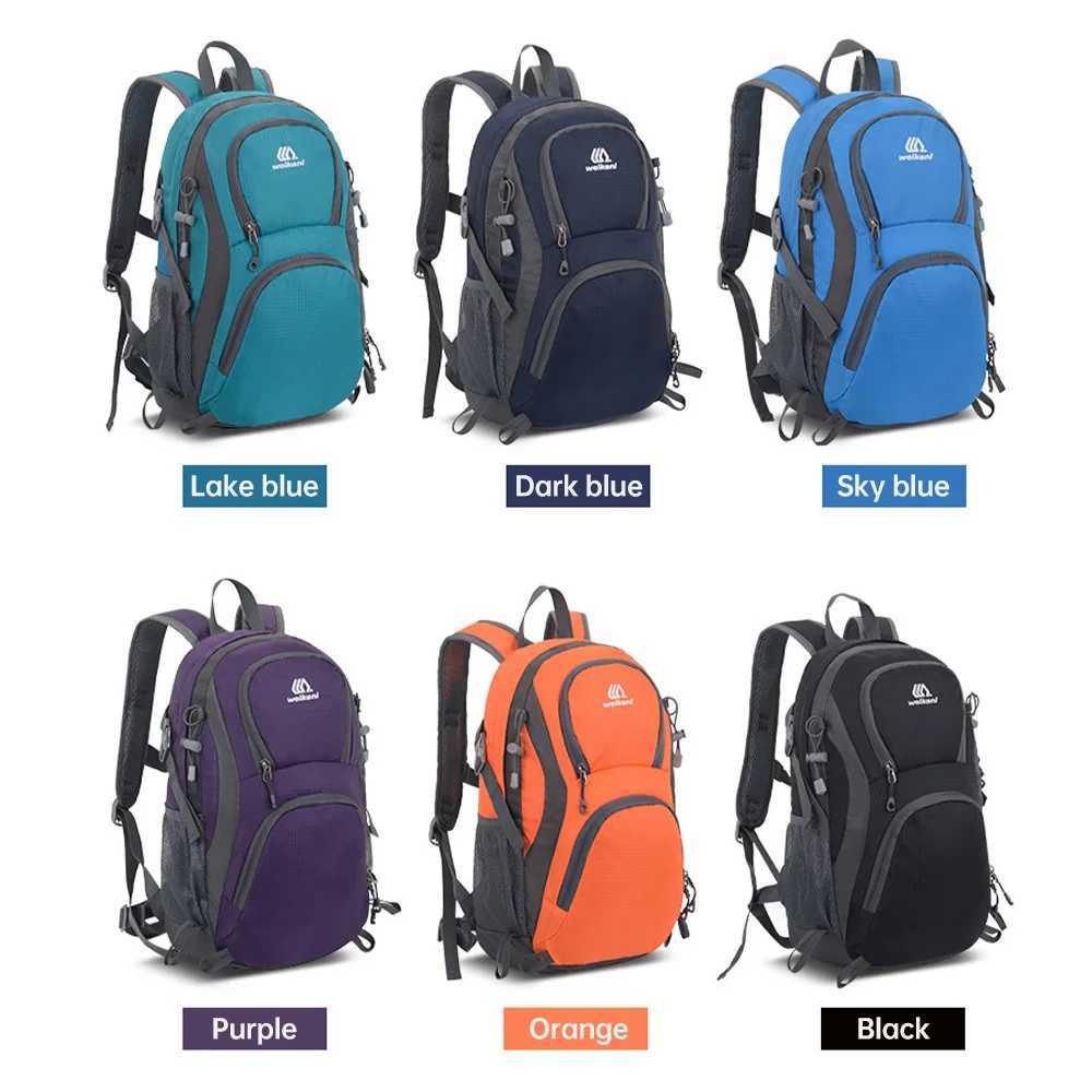 20L Outdoor Camping Backpack Waterproof Tear-resistant Oxford Cloth Backpack Outdoor Mountaineering Backpack for Hiking Running W250603