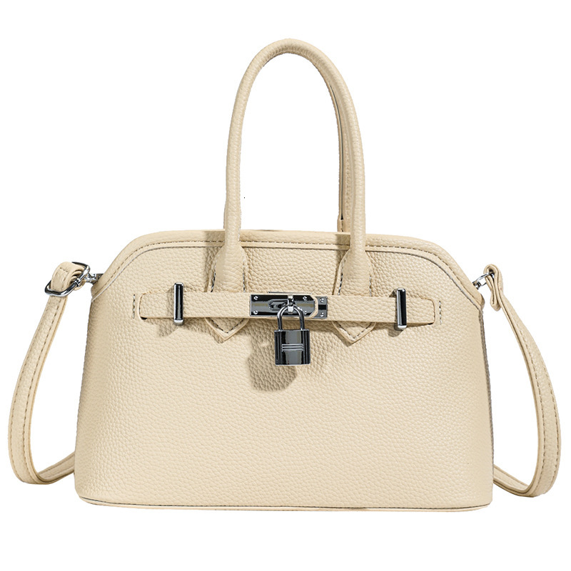 designer Elegant Socialite Fresh Style Women's Shell Bag 2025 New Fashion Versatile Handbag Shoulder Crossbody Bag Light Luxury Niche