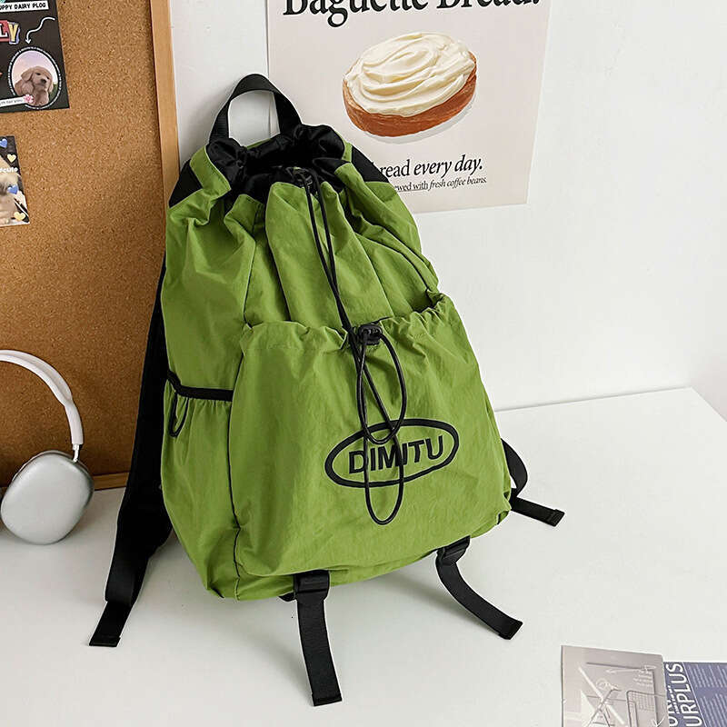 Outdoor Sports Travel Lightweight Women, Drawstring Hiking Backpack Men, Large Capacity Student School Bag for Women