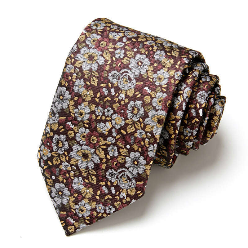 Men's Professional Business Tie High-Quality Hand-Knit Poly-Silk for Interviews & More