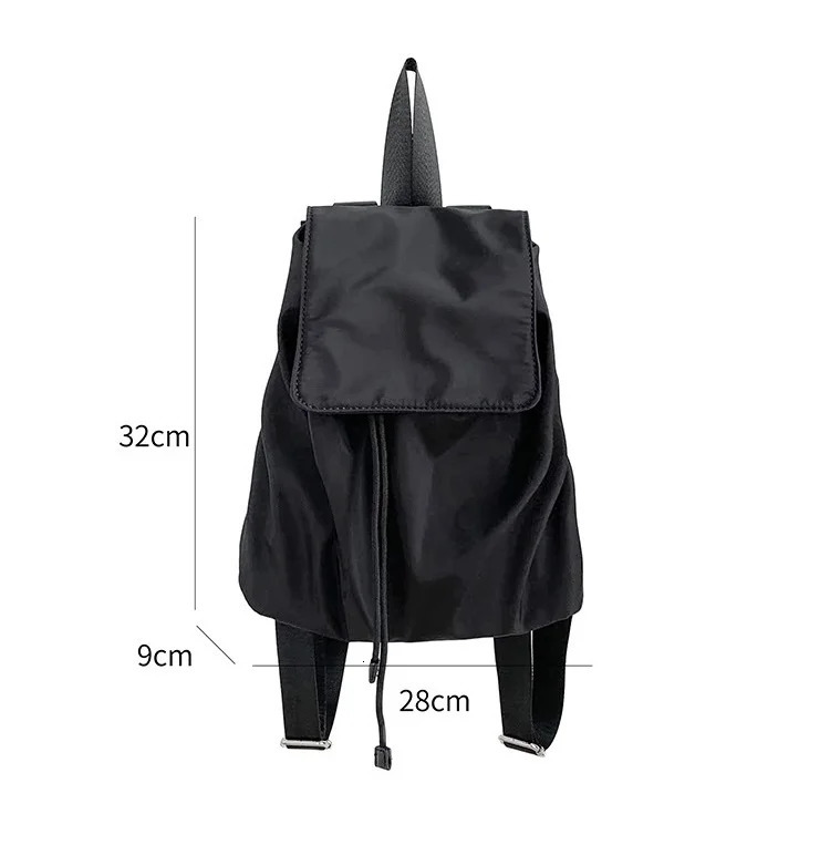 Light Nylon Women Backpack large capacity Book Back Bag Travel Backbag Korean style female Shoulder Bag Mochila Feminin 250606