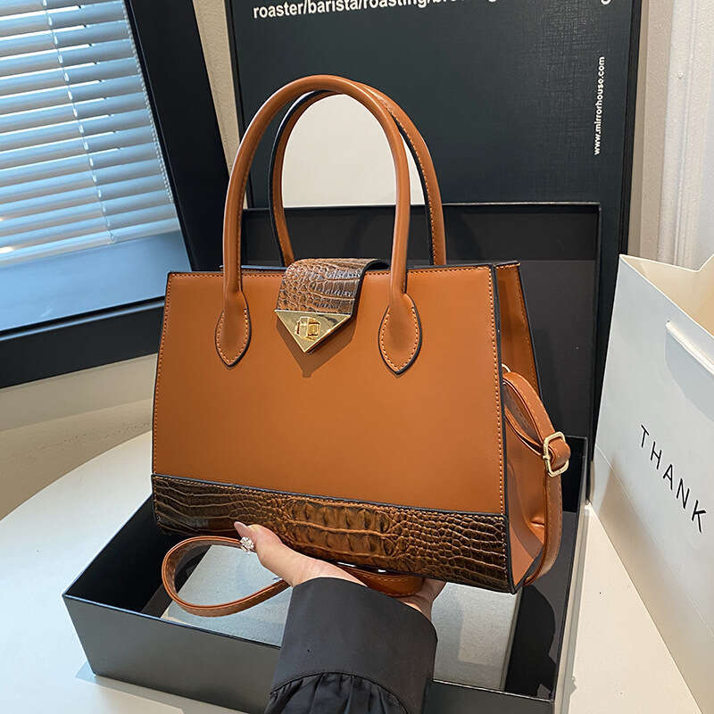 Ladies Handbag 2025 New Fashion Women's Large Capacity Handheld Shoulder Crossbody Bag