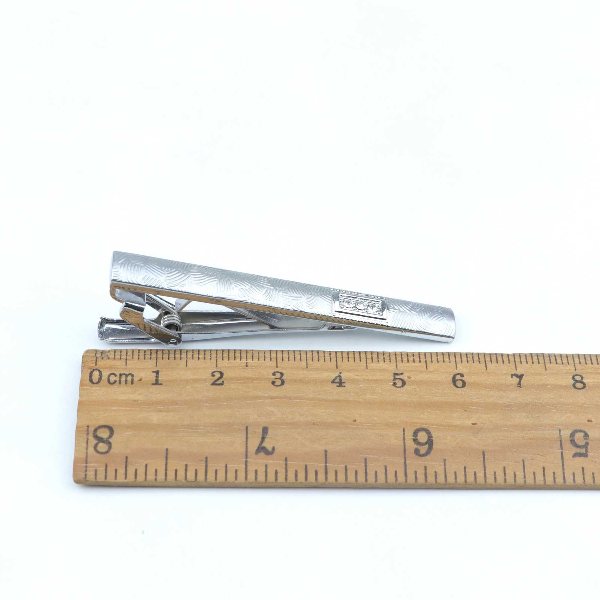 4pcs Mens Metal Tie Clip With Gift Box Bright Silver Color Chrome Stainless Steel Necktie Clips Pin Clasp Clamp Wedding Jewelry W250604