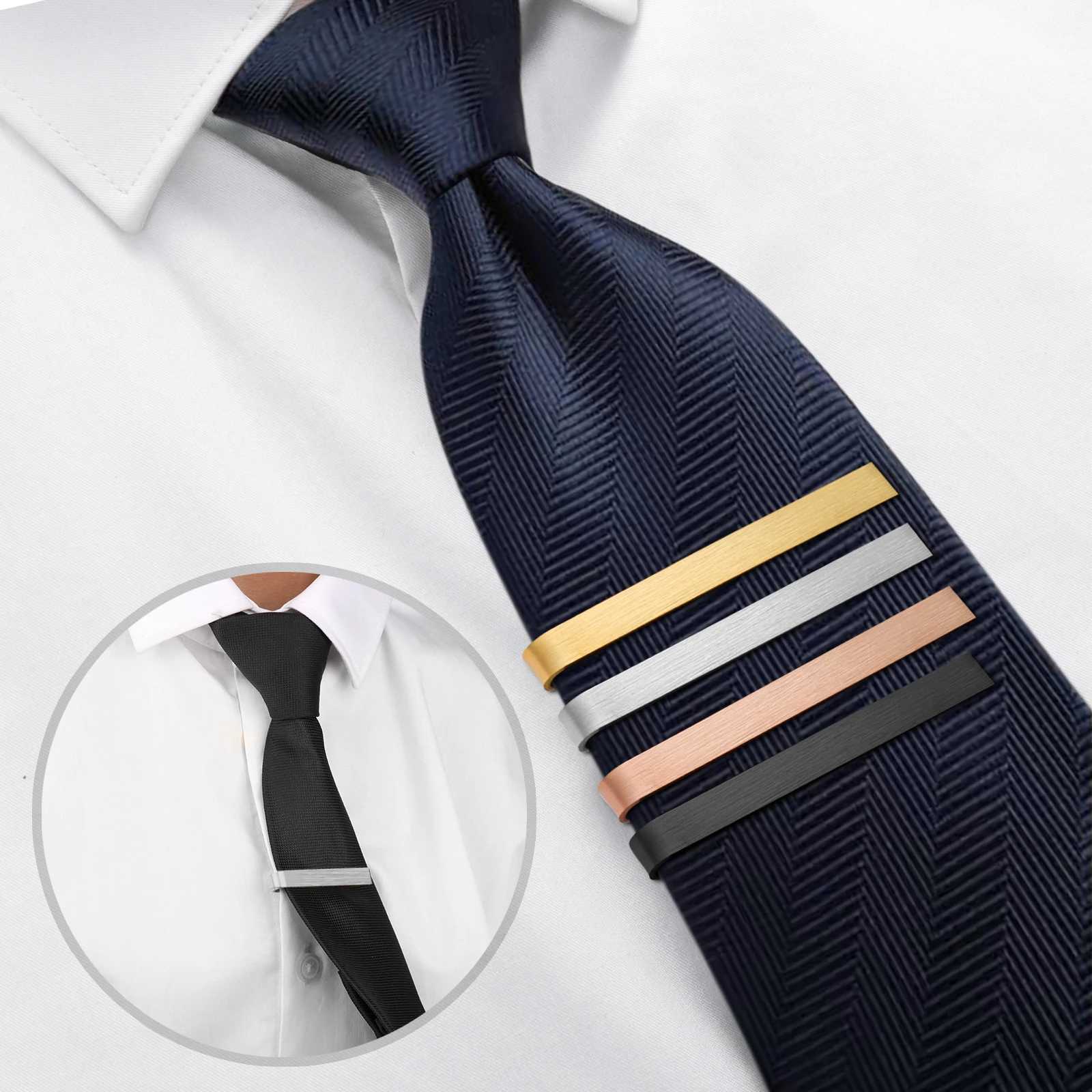 Stainless Steel Tie Clip for Men Simple Fashion Tight Peak Tie Pin Wedding Anniversary Valentines Day Christmas Daily Wear W250604