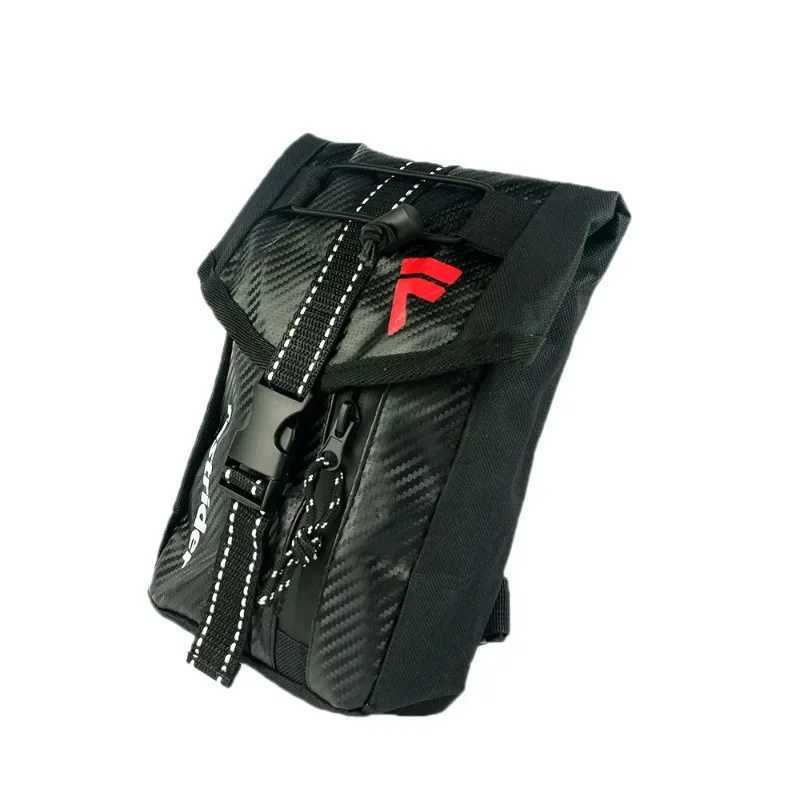 Motorcycle Waist Bag Waterproof Leather Purses Men Women Waist Pack Leg Bag Waist Motorbike Riding Belt Pack W250604