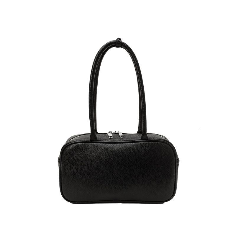 designer Korean Niche Handheld Bowling Ball Bag for Women 2025 New High-end Retro Versatile Shoulder Underarm Bag Trend