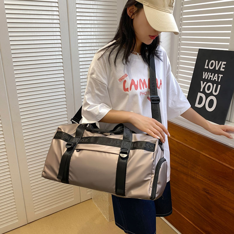 Dry Wet Separation Sports Fiess Backpack Handheld Travel Women Large Capacity Lage Men's Portable Business Trip Bag