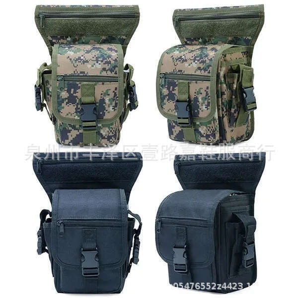 Motorcycle Riding Crossbody Outdoor Waterproof Sports Waist Men's Large Capacity Tactical Leg Bag
