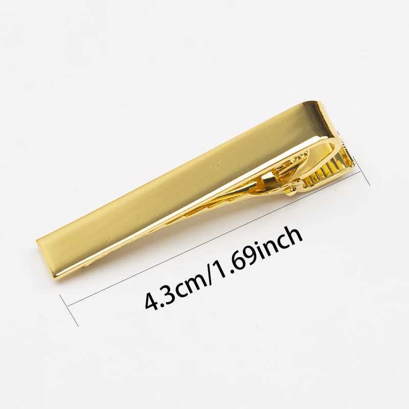 Fashion Tie Clips for Mens Metal Necktie Bar Dress Shirts Tie Pin for Wedding Ceremony Metal Silver Color Tie Clip Accessories W250604